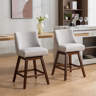 Red Barrel Studio® Counter Height Swivel Barstools, 26'' H Seat Height — free download